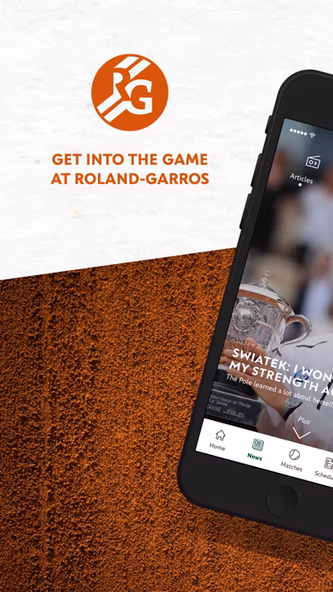 Roland-Garros Official Screenshot 1 - AppWisp.com Roland-Garros Official Screenshot 1 - AppWisp.com