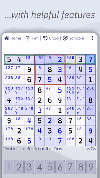 Sudoku of the Day Screenshot 2 - AppWisp.com Sudoku of the Day Screenshot 2 - AppWisp.com
