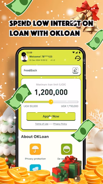 OKLoan - Personal Online Loan Screenshot 2 - AppWisp.com OKLoan - Personal Online Loan Screenshot 2 - AppWisp.com