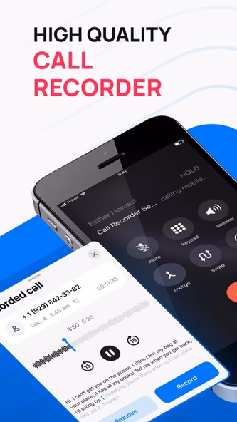 Call Recorder • Record call + Screenshot 1 - AppWisp.com Call Recorder • Record call + Screenshot 1 - AppWisp.com