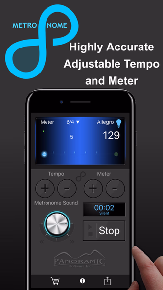 Metronome ∞ Screenshot 1 - AppWisp.com Metronome ∞ Screenshot 1 - AppWisp.com