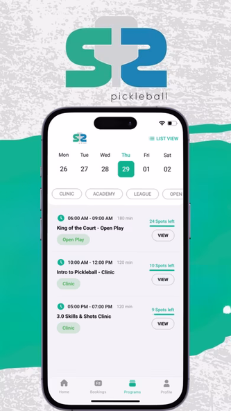 S2 Pickleball Screenshot 4 - AppWisp.com S2 Pickleball Screenshot 4 - AppWisp.com