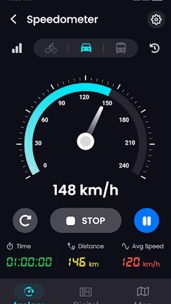 Speedometer - Odometer App Screenshot 2 - AppWisp.com Speedometer - Odometer App Screenshot 2 - AppWisp.com