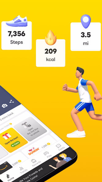 CashWalk - Daily pedometer app Screenshot 2 - AppWisp.com CashWalk - Daily pedometer app Screenshot 2 - AppWisp.com