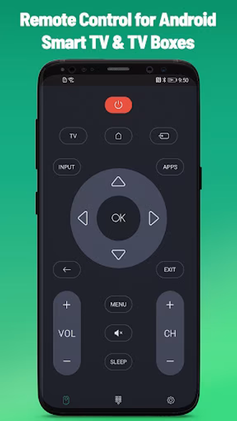Remote Control for Android TV Screenshot 1 - AppWisp.com Remote Control for Android TV Screenshot 1 - AppWisp.com