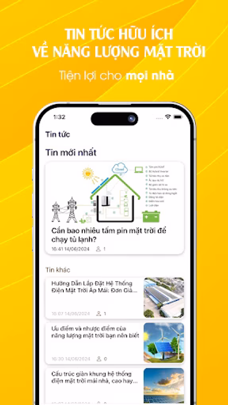 Solar Bình Minh Screenshot 2 - AppWisp.com Solar Bình Minh Screenshot 2 - AppWisp.com