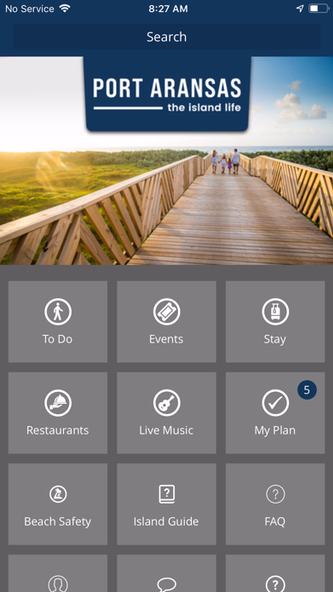 Visit Port Aransas! Screenshot 1 - AppWisp.com Visit Port Aransas! Screenshot 1 - AppWisp.com