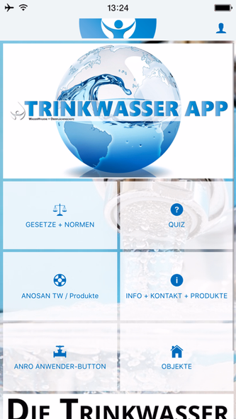 TRINKWASSER-APP Screenshot 1 - AppWisp.com TRINKWASSER-APP Screenshot 1 - AppWisp.com