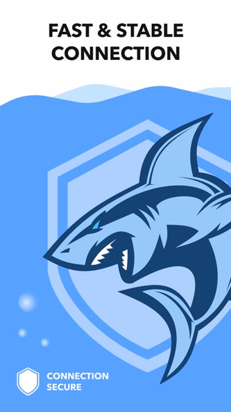 Shark VPN -Fast & Secure Proxy Screenshot 1 - AppWisp.com Shark VPN -Fast & Secure Proxy Screenshot 1 - AppWisp.com