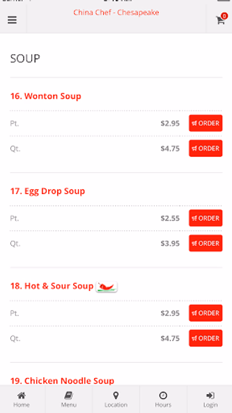 China Chef - Chesapeake Screenshot 3 - AppWisp.com China Chef - Chesapeake Screenshot 3 - AppWisp.com