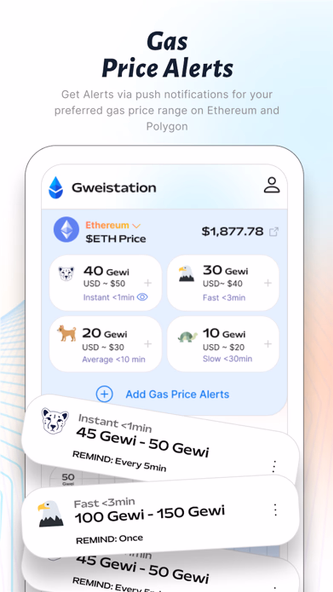 Gwei Station Screenshot 3 - AppWisp.com Gwei Station Screenshot 3 - AppWisp.com