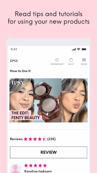 IPSY: Personalized Beauty Screenshot 4 - AppWisp.com IPSY: Personalized Beauty Screenshot 4 - AppWisp.com