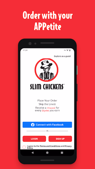 Slim Chickens Screenshot 1 - AppWisp.com Slim Chickens Screenshot 1 - AppWisp.com