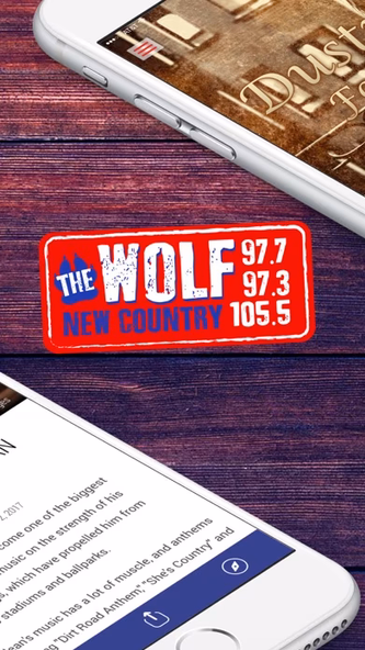 The Wolf 105.5 Screenshot 2 - AppWisp.com The Wolf 105.5 Screenshot 2 - AppWisp.com