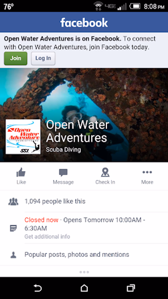 Open Water Adventures Screenshot 4 - AppWisp.com Open Water Adventures Screenshot 4 - AppWisp.com
