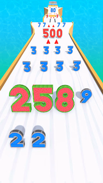 Number Master Run 3D Games Screenshot 4 - AppWisp.com