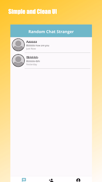 Random Chat - Rando Screenshot 2 - AppWisp.com Random Chat - Rando Screenshot 2 - AppWisp.com