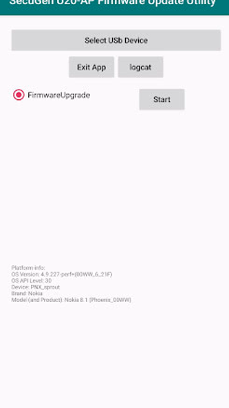 SecuGen U20AP Firmware Upgrade Screenshot 1 - AppWisp.com SecuGen U20AP Firmware Upgrade Screenshot 1 - AppWisp.com