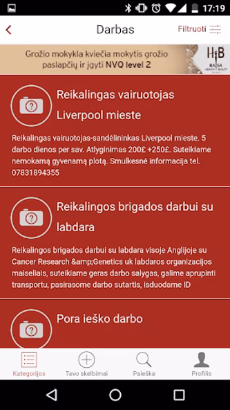 Anglija.lt skelbimai Screenshot 2 - AppWisp.com Anglija.lt skelbimai Screenshot 2 - AppWisp.com