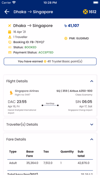 Tryotel: Book Flights Screenshot 4 - AppWisp.com Tryotel: Book Flights Screenshot 4 - AppWisp.com