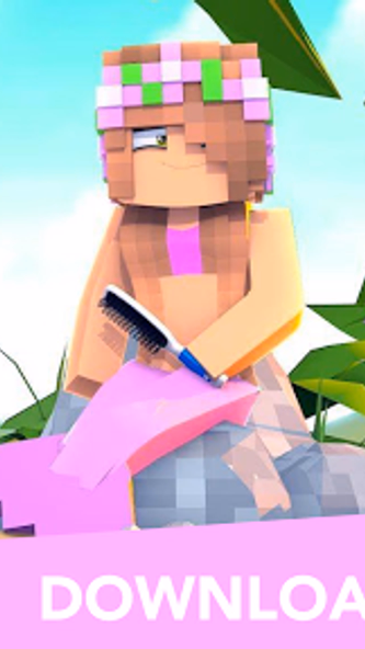 MCPE Mermaid and Tail MOD Screenshot 1 - AppWisp.com MCPE Mermaid and Tail MOD Screenshot 1 - AppWisp.com