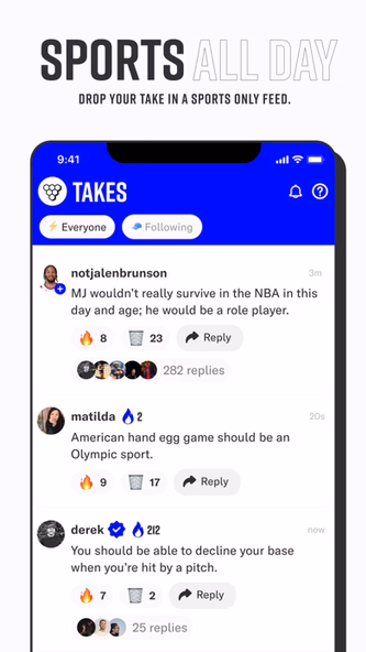 Bunches: Chat Sports Screenshot 2 - AppWisp.com Bunches: Chat Sports Screenshot 2 - AppWisp.com