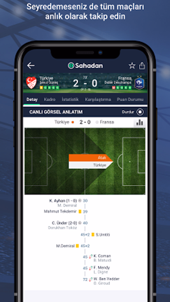 Sahadan Canlı Sonuçlar Screenshot 2 - AppWisp.com Sahadan Canlı Sonuçlar Screenshot 2 - AppWisp.com