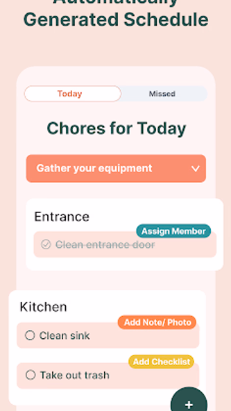 Tidy: House Cleaning Schedule Screenshot 2 - AppWisp.com Tidy: House Cleaning Schedule Screenshot 2 - AppWisp.com
