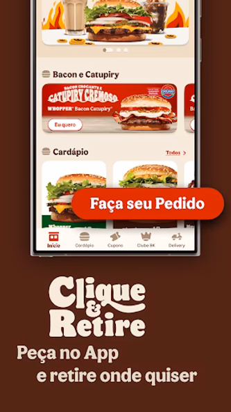 Burger King Brasil Screenshot 1 - AppWisp.com Burger King Brasil Screenshot 1 - AppWisp.com