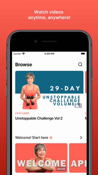 Over Fifty Fitness Screenshot 1 - AppWisp.com Over Fifty Fitness Screenshot 1 - AppWisp.com