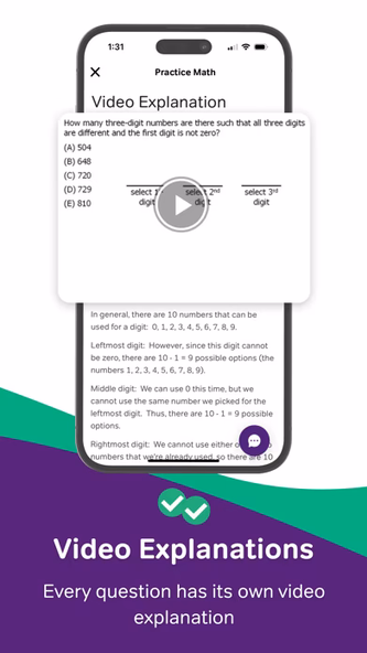 GMAT Prep & Practice - Magoosh Screenshot 2 - AppWisp.com GMAT Prep & Practice - Magoosh Screenshot 2 - AppWisp.com