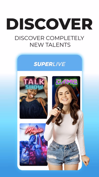 SuperLive-Live Stream, Go Live Screenshot 4 - AppWisp.com SuperLive-Live Stream, Go Live Screenshot 4 - AppWisp.com