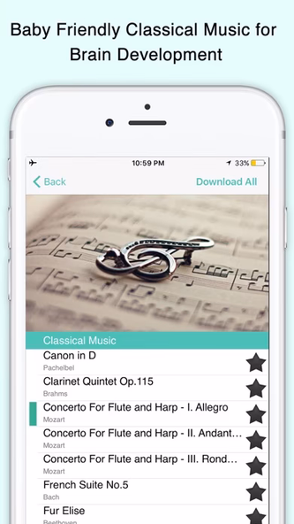 Baby Mozart - Children Music Screenshot 2 - AppWisp.com Baby Mozart - Children Music Screenshot 2 - AppWisp.com