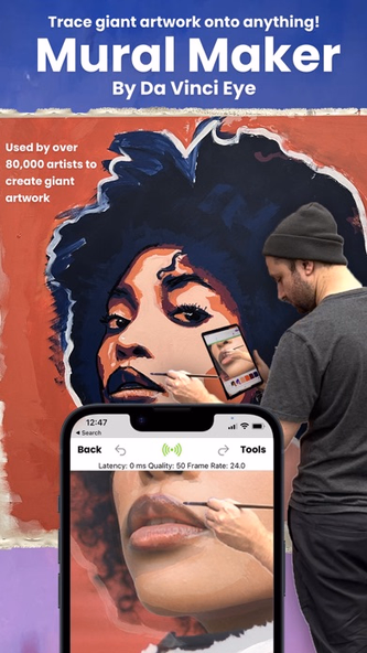 Mural Maker by Da Vinci Eye Screenshot 1 - AppWisp.com Mural Maker by Da Vinci Eye Screenshot 1 - AppWisp.com