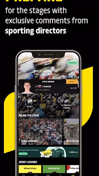 Tour de France by ŠKODA Screenshot 3 - AppWisp.com Tour de France by ŠKODA Screenshot 3 - AppWisp.com