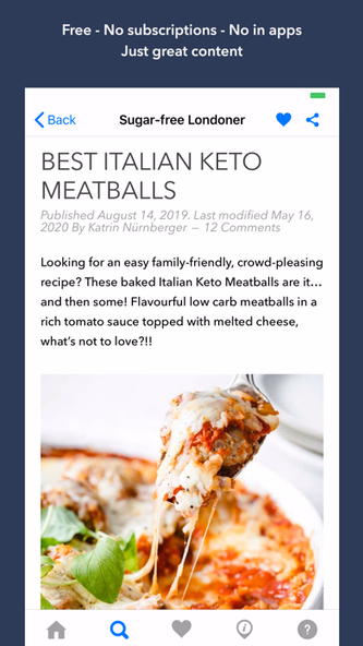 Keto App: Recipes Guides News Screenshot 4 - AppWisp.com Keto App: Recipes Guides News Screenshot 4 - AppWisp.com