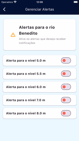 RioMonitor Timbó Screenshot 2 - AppWisp.com RioMonitor Timbó Screenshot 2 - AppWisp.com