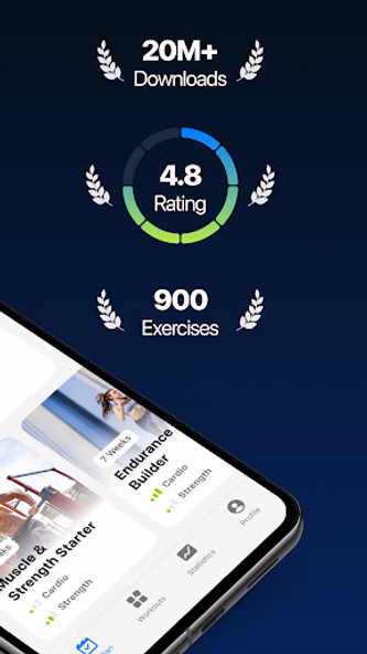 Fitify: Fitness, Home Workout Screenshot 2 - AppWisp.com