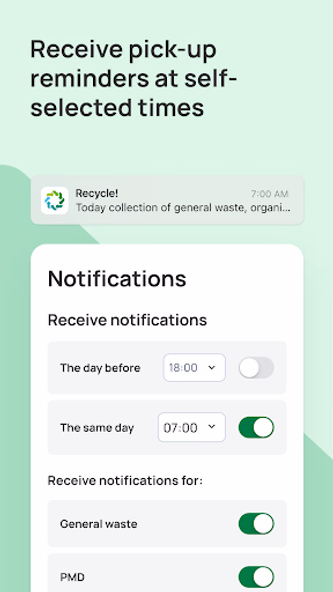 Recycle! - Collection calendar Screenshot 3 - AppWisp.com Recycle! - Collection calendar Screenshot 3 - AppWisp.com