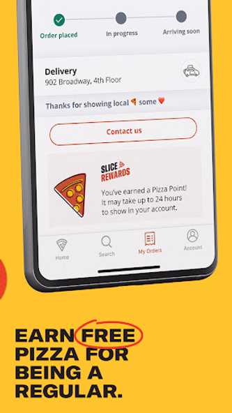 Slice: Pizza Delivery/Pick Up Screenshot 4 - AppWisp.com Slice: Pizza Delivery/Pick Up Screenshot 4 - AppWisp.com