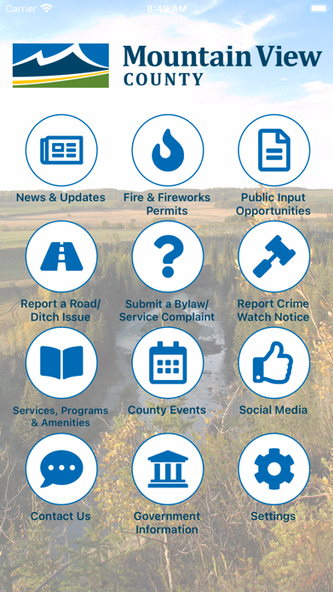 Mountain View County Screenshot 1 - AppWisp.com Mountain View County Screenshot 1 - AppWisp.com