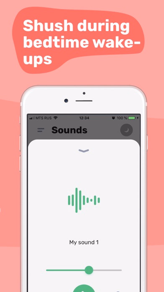 Baby Sleep: Shh Sound, Shusher Screenshot 4 - AppWisp.com Baby Sleep: Shh Sound, Shusher Screenshot 4 - AppWisp.com
