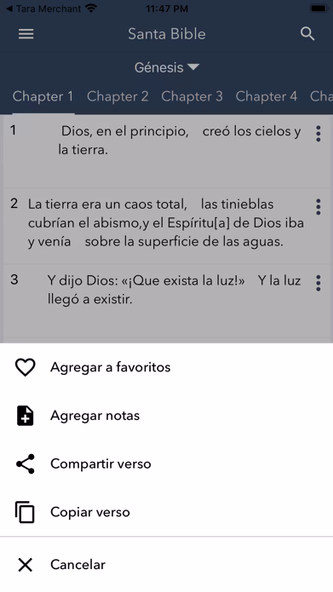 Santa Biblia en Español Screenshot 3 - AppWisp.com Santa Biblia en Español Screenshot 3 - AppWisp.com