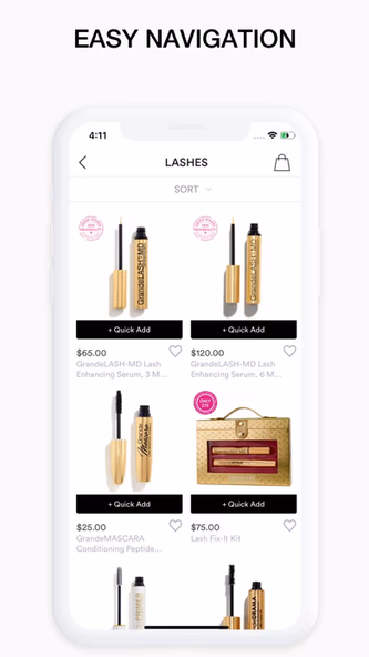 Grande Cosmetics Screenshot 4 - AppWisp.com Grande Cosmetics Screenshot 4 - AppWisp.com