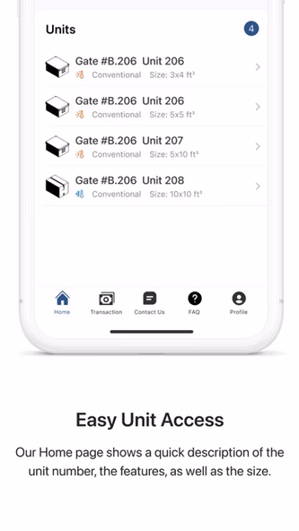 The Storage App Screenshot 2 - AppWisp.com The Storage App Screenshot 2 - AppWisp.com