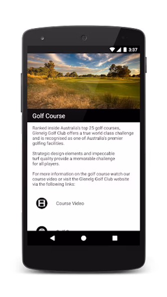 Glenelg Golf Club Screenshot 3 - AppWisp.com Glenelg Golf Club Screenshot 3 - AppWisp.com