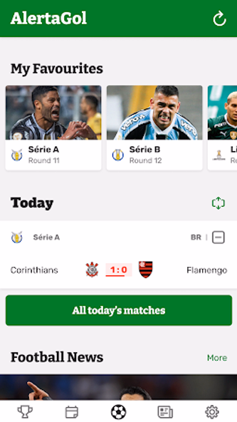 AlertaGol - Resultados Futebol Screenshot 1 - AppWisp.com AlertaGol - Resultados Futebol Screenshot 1 - AppWisp.com
