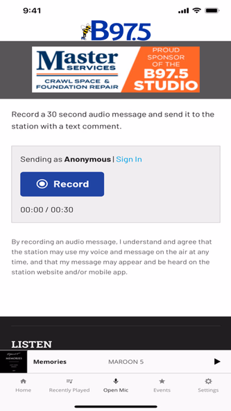 B97.5 Screenshot 3 - AppWisp.com