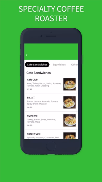 Leaves 'n Beans Coffee Screenshot 1 - AppWisp.com Leaves 'n Beans Coffee Screenshot 1 - AppWisp.com