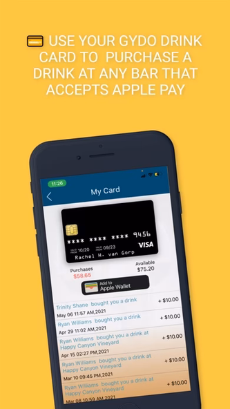 GYDO. Buy A Friend A Drink Screenshot 1 - AppWisp.com GYDO. Buy A Friend A Drink Screenshot 1 - AppWisp.com